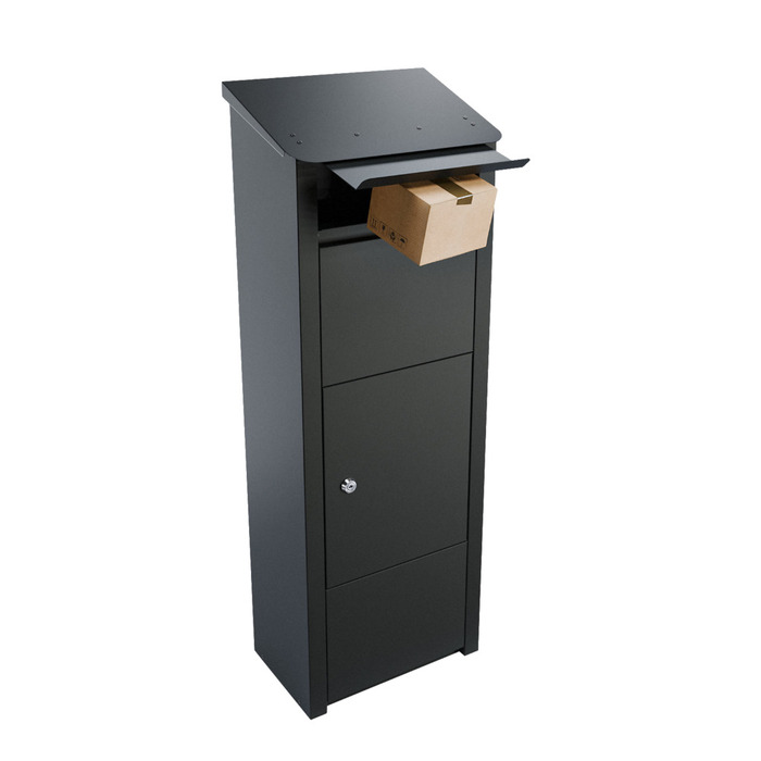 Paketpostlåda 901 47 L Svart MEFA
